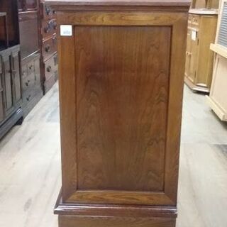 【店舗同時販売中】　クラシカル　木製４段チェスト　線彫り　引出蟻組