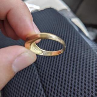 K18 印台リング　おまけ有