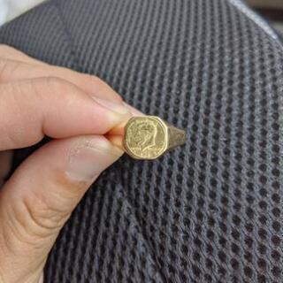 K18 印台リング　おまけ有