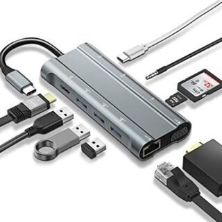 【新品未開封】usb c ハブ10 in 1 type c ハブ...