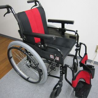 【中古】　車イス　NICK 　自走式　（黒）