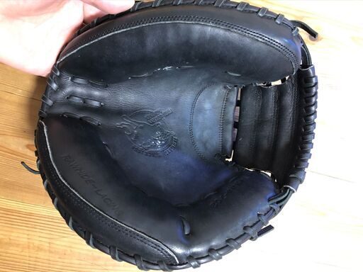 美品】SSK (エスエスケイ) 一般軟式ミット ゴッドナインシリーズ 捕手 