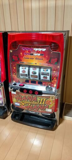 【10/3値下げしました 】ハナハナ　スペシャルⅡ　パチスロ実機　コイン不要機　家庭用電源接続