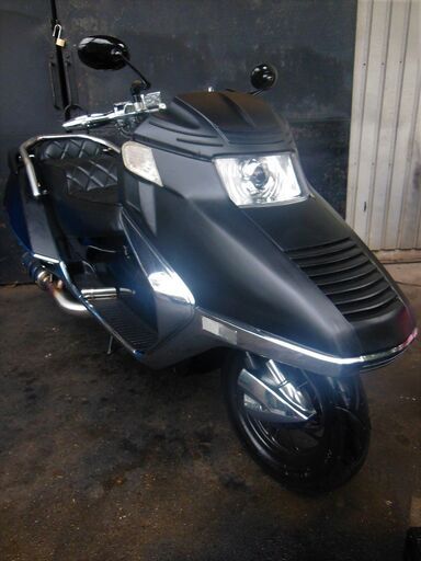 美車ＨＯＮＤＡ フュージョンX 250 フルカスタム マッドブラック フルカスタム　セル始動　納車整備済み すぐ乗り出せます。配送手配　直接引き渡し可　登録後すぐ乗り出し可能