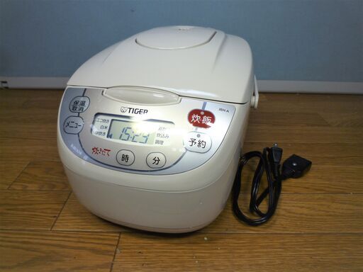 タイガー炊飯ジャー JBH-A100◆5.5合炊き 黒遠赤厚釜 きれいです。