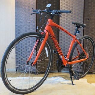 ■SPECIALIZED SIRRUS スペシャライズド シラス Sサイズ 21速 オレンジ クロスバイク 自転車 札幌発