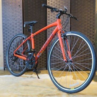 ■SPECIALIZED SIRRUS スペシャライズド シラス Sサイズ 21速 オレンジ クロスバイク 自転車 札幌発
