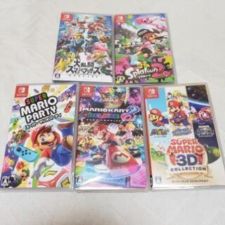 新品未開封 Nintendo Switch 人気ソフト5本セット