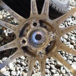 205/50r16 4本 BSバリ溝ホイールセットPCD100