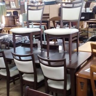 ジャングルジャングル貝塚店 ダイニングセット4人用 4人掛け ベンチ 