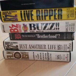 B'z ビデオ5巻　VHS　DVDではありません