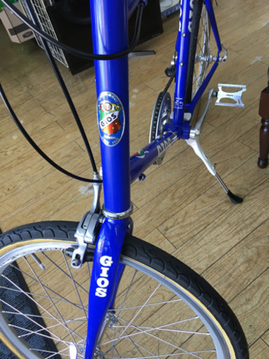 極美品 GIOS MIGNON 20インチ自転車 ミニベロ 青 510mm ジオス 極美品 GIOS MIGNON 20インチ自転車 ミニベロ 青 510mm ジオス