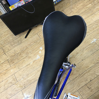極美品 GIOS MIGNON 20インチ自転車 ミニベロ 青 510mm ジオス ミグノン