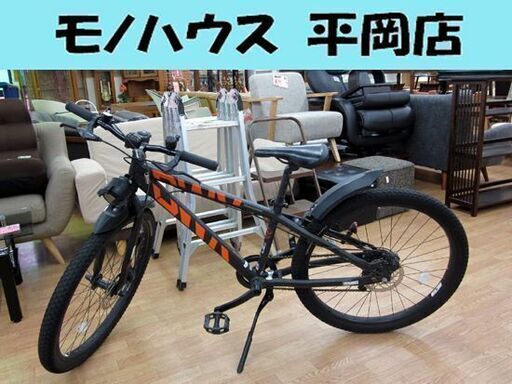 マウンテンバイク 26インチ ブリヂストン BWX 6段変速 ブラック BRIDGESTONE ☆ PayPay(ペイペイ)決済可能 ☆ 札幌市 清田区 平岡