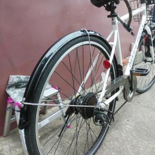 決まりました！札幌市内配達無料！中古クロスバイク530サイズ。