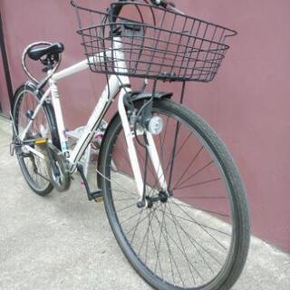 決まりました！札幌市内配達無料！中古クロスバイク530サイズ。