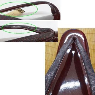 未使用品☆和装小物 金鷲本舗 キンワシ印 特撰 草履・バッグセット L