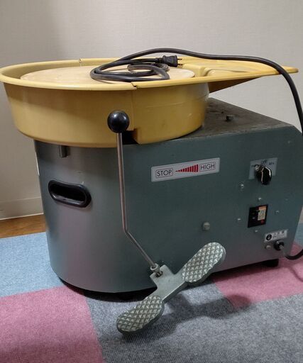 電動ろくろ 中古 譲ります【SHIMPO製RK-2X  状態  良】