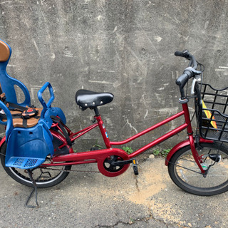 子供乗せ自転車★防犯登録料込です！