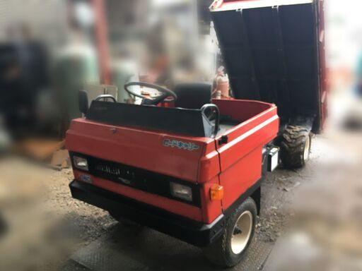 SHIKOKU ロードキャリー 運搬車 油圧ダンプ付き