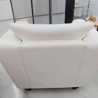 ノーチェ ノースソファ パーソナルソファ 一人掛けソファ ホワイト 