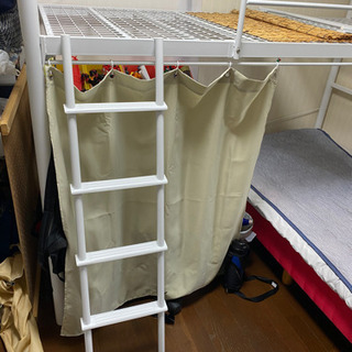 ロフベッド カーテン付き【最終値下げ】