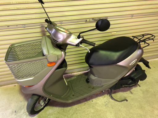 【売約済】美品 実働 BT新品 スズキ CA43A レッツ4バスケット 4スト インジェクションバイク 原付 スクーター