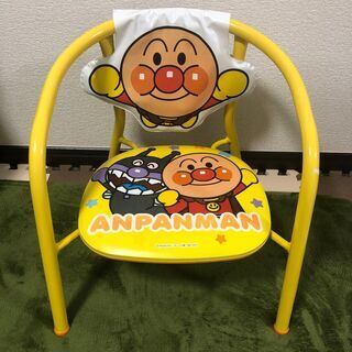 【美品】アンパンマン豆椅子