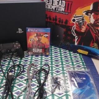 【ネット決済】中古　美品　ps4 pro 1TB レッド・デッド...