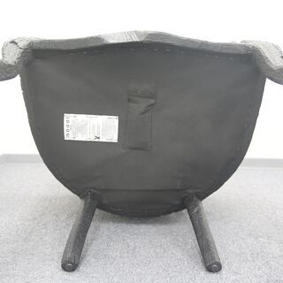 moooi スモークチェア　シングルソファ　本皮　美品　ショールーム展示品　モーイ　高級家具　黒　ブラック　かっこいい