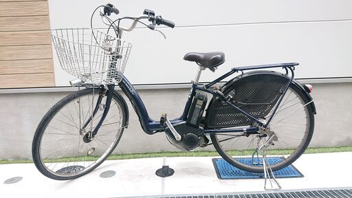 バッテリー最高レベル！ 8.9Ah ★YAMAHA　pasパスラフィーニアースブルー（ブリヂスチン　ボーテ ）　26インチ　電動自転車　電動アシスト自転車 9/26