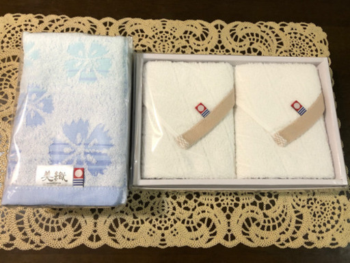 今治タオル×1個　フェイスタオル×2  新品未使用