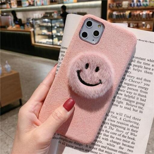 新品 Iphonexr ピンク スマホケース ふわふわニコちゃんケース Mt 池袋のその他の中古あげます 譲ります ジモティーで不用品の処分