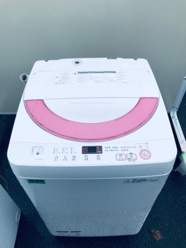 ✨高年式✨977番 SHARP✨全自動電気洗濯機✨ES-GE60R-P‼️