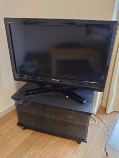 32型テレビ（内蔵HD）とテレビ台 レグザ 内蔵ハードディスク