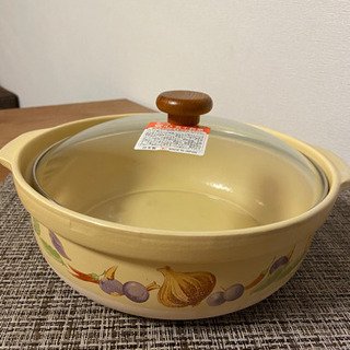 日本製　セラミック鍋　キャセアース