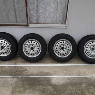 パジェロミニ 175/80R15  スタッドレスTRANPATH TX 17年製（９分山バリ溝 未使用品 希少サイズ】175/80R15 90S 夏タイヤ 4本《ジーテックス