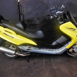 YAMAHA マジェスティ125FI カスタム 希少イエロー セル始動 軽整備済 すぐ乗り出せます。マジェスティー
