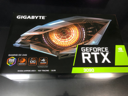Gigabyte GV-N3090GAMING OC-24GD 未使用