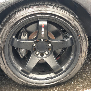 LM GT4 18インチ　10.5J+15　マシニングロゴバージョン R34
