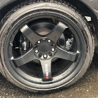 LM GT4 18インチ　10.5J+15　マシニングロゴバージョン R34