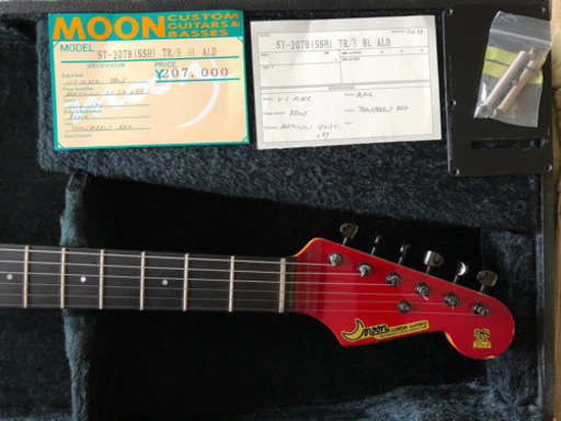 値下げ⭐️MOON ST-207B SSH 旧ロゴ　ハードケース付き