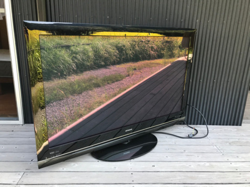 【商談中】【ジャンク】HITACHI WOOO 50インチプラズマテレビ