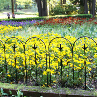  新品 アイアンフェンス60 4枚組 5セット ブラック