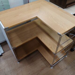 店舗同時販売中】シギヤマ家具 コーナーボード サークル【店頭ご