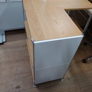 店舗同時販売中】無印良品 ステンレスユニット コーナーシェルフ【店頭 