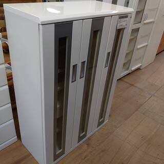 店舗同時販売中】サンウッディ 3枚扉キャビネット【店頭ご来店購入限定】