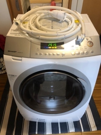 2016年製　シャープ　ドラム式洗濯乾燥機