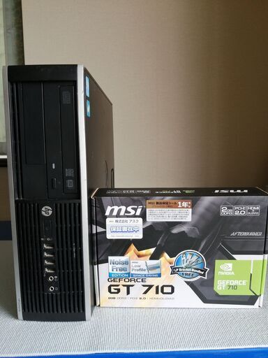 HP 8200SFF グラボ付で5画面出力、I5-2400、8G