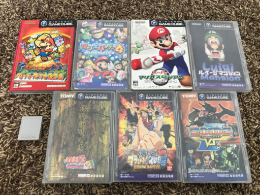 Gcカセット7本メモリーカード付き マダム美智子 伊勢のテレビゲーム ゲームキューブ の中古あげます 譲ります ジモティーで不用品の処分 Gcカセット7本メモリーカード付き マダム美智子 伊勢のテレビゲーム ゲームキューブ の中古あげます 譲ります ジモティーで不用品の処分